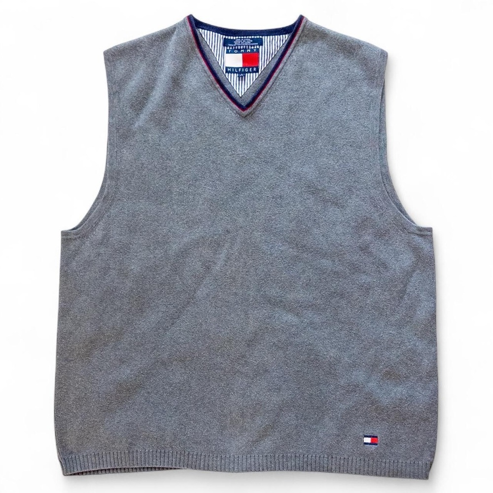 Tommy Hilfiger Gray Men's Sweater Vest